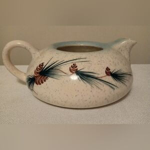 Vtg 50s ROMCO Pine Cone Teapot